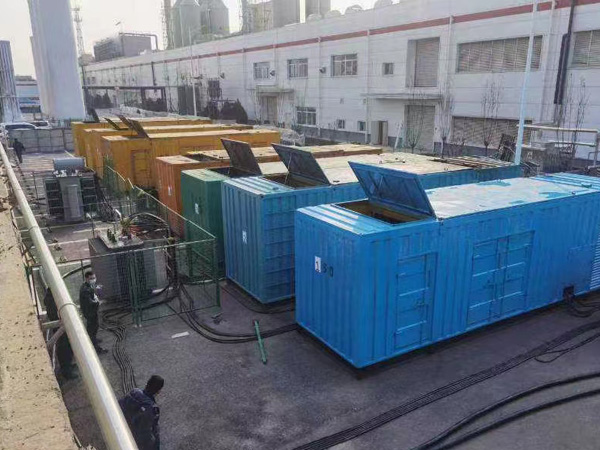 贵州柴油发电机出租案例展示